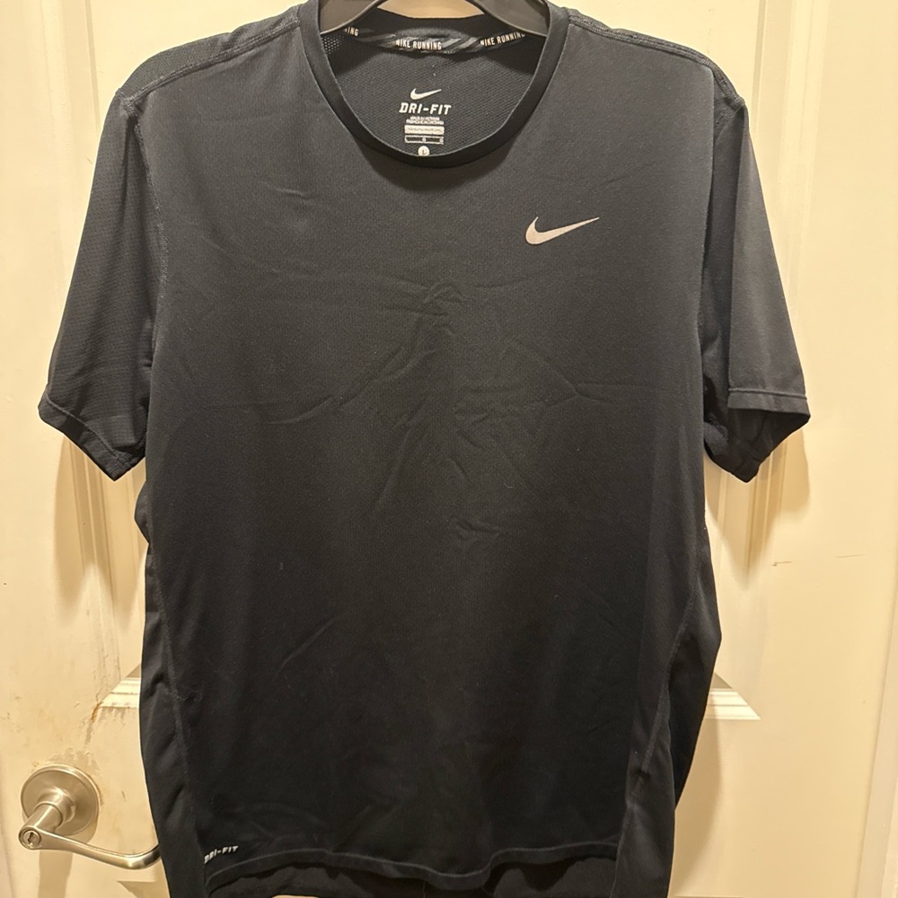 Nike Men's Dark Gray Dri-FIT Tee